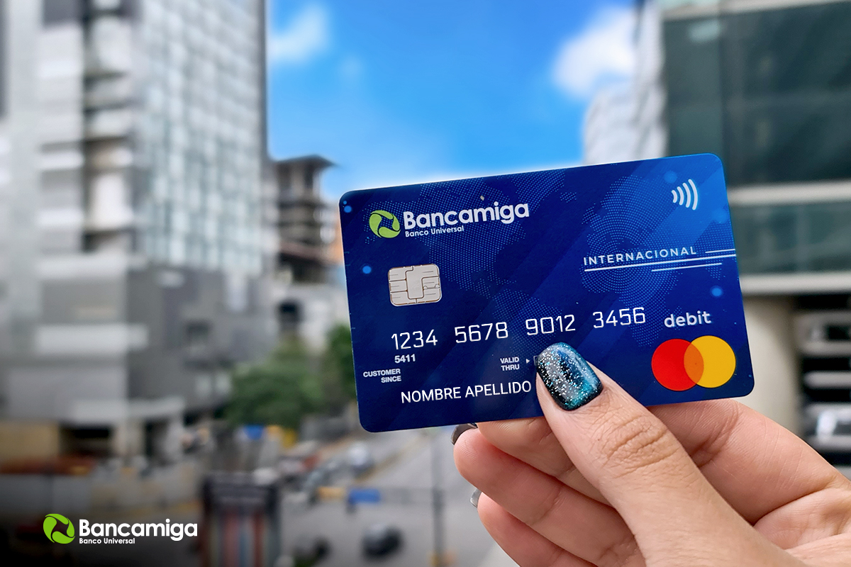 BANCAMIGA ES EL PRIMER BANCO EN LANZAR LA TARJETA DE DEBITO MASTERCARD CONTACTLESS